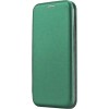Чехол-книжка для Samsung Galaxy A25 Fashion Case на магнитах с визитницей Зеленый