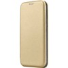 Чехол-книжка для Samsung Galaxy A35 Fashion Case на магнитах с визитницей Золотой