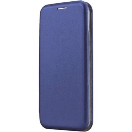 Чехол-книжка для Samsung Galaxy A35 Fashion Case на магнитах с визитницей Синий