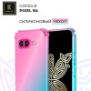 Силиконовый чехол для Google Pixel 9a Krieger Mix 1.5мм противоударный Розово-зеленый