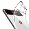 Силиконовый чехол для Google Pixel 6 Pro TPU mp 1мм с бортиком Прозрачный
