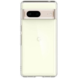 Силиконовый чехол для Google Pixel 7 TPU 1мм с бортиком Прозрачный