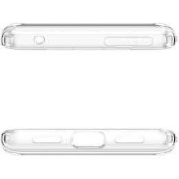 Силиконовый чехол для Google Pixel 7 TPU 1мм с бортиком Прозрачный