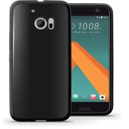 Силиконовый чехол для HTC 10 TPU X 0.8мм Черный матовый
