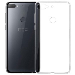 Силиконовый чехол для HTC Desire 12 TPU 1мм Прозрачный глянцевый
