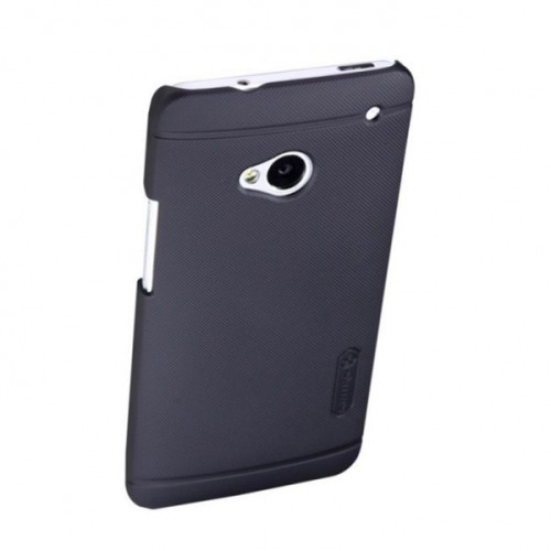 Чехол накладка для HTC One Nillkin Super Frosted Shield черный