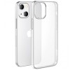 Силиконовый чехол для Apple iPhone 14 Plus Hoco 0.7mm Прозрачный