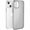 Силиконовый чехол для Apple iPhone 14 Plus Hoco 0.7mm Серый