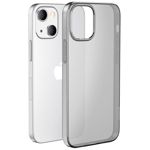 Силиконовый чехол для Apple iPhone 14 Plus Hoco 0.7mm Серый