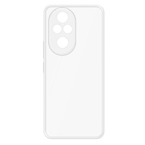 Силиконовый чехол для Honor 200 Pro TPU mp 1.5mm с защитой камеры Прозрачный