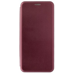 Чехол книжка для Huawei Honor 10X Lite Book Cover Бордовый