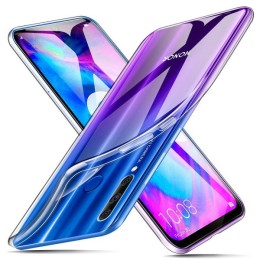 Силиконовый чехол для Huawei Honor 10i TPU 1мм Прозрачный глянцевый