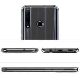 Силиконовый чехол для Huawei Honor 10i TPU 1мм Прозрачный глянцевый