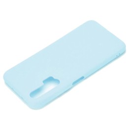 Силиконовый чехол для Huawei Honor 20 TPU 1мм Бирюзовый матовый