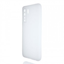 Силиконовый чехол для Huawei Honor 30S TPU 1мм с защитой камеры Прозрачный глянцевый