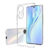 Силиконовый чехол для Huawei Honor 50 TPU 1мм с защитой камеры Прозрачный