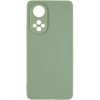 Силиконовый чехол для Honor 50 Soft Matte с защитой камеры Оливковый