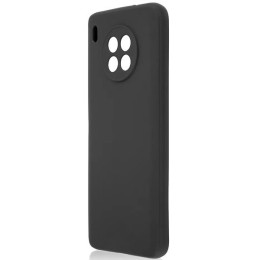 Силиконовый чехол для Honor 50 Lite TPU 1мм с защитой камеры Черный