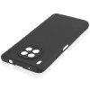 Силиконовый чехол для Honor 50 Lite TPU 1мм с защитой камеры Черный