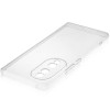 Силиконовый чехол для Honor 70 Pro TPU 1мм с защитой камеры Прозрачный глянцевый