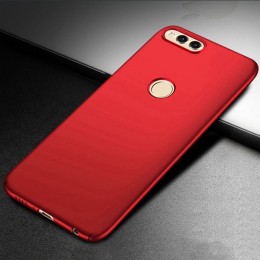 Силиконовый чехол для Huawei Honor 7X Cherry Красный + Пленка