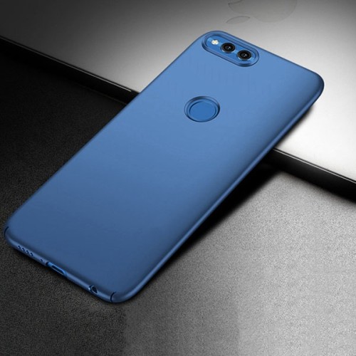 Силиконовый чехол для Huawei Honor 7X Cherry Синий + Пленка