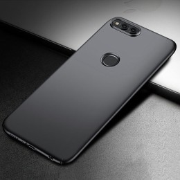 Силиконовый чехол для Huawei Honor 7X Cherry Черный + Пленка