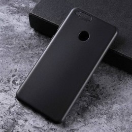 Силиконовый чехол для Huawei Honor 7X TPU X 0.8мм Черный матовый