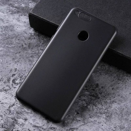 Силиконовый чехол для Huawei Honor 7X TPU X 0.8мм Черный матовый