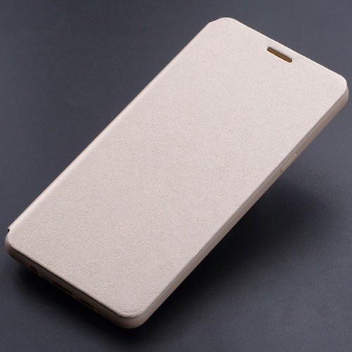 Чехол книжка для Huawei Honor 7X Book Case 3D Золотой