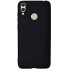 Силиконовый чехол для Huawei Honor 8C TPU 1мм Черный матовый