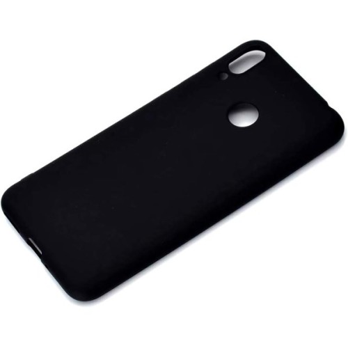 Силиконовый чехол для Huawei Honor 8C TPU 1мм Черный матовый