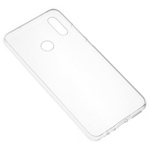 Силиконовый чехол для Huawei Honor 8X Skinbox Slim Silicone 4People Прозрачный
