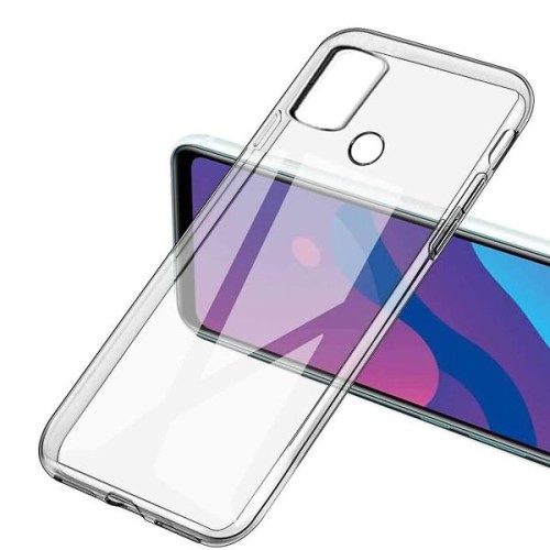 Силиконовый чехол для Huawei Honor 9A TPU 1мм Прозрачный глянцевый
