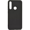 Силиконовый чехол для Huawei Honor 9C TPU 1мм Черный матовый