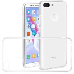 Силиконовый чехол для Huawei Honor 9 Lite TPU 1мм Прозрачный глянцевый