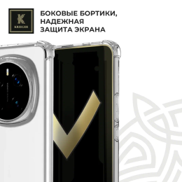 Силиконовый чехол для Honor Magic 7 Krieger Mix 1.5мм противоударный Прозрачный