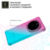 Силиконовый чехол для Honor Magic 7 Pro Krieger Mix 1.5мм противоударный Розово-зеленый