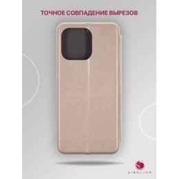 Чехол-книжка для Honor X5 4G золотистый Book