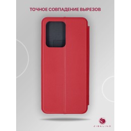 Чехол книжка для Honor X7a Book Cover Красный