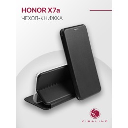 Чехол-книжка для Honor X7A 4G черный Book