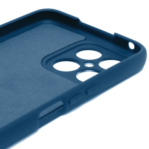 Силиконовый чехол для Honor X8 Soft Matte с микрофиброй Синий