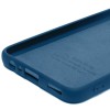 Силиконовый чехол для Honor X8 Soft Matte с микрофиброй Синий