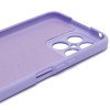 Силиконовый чехол для Honor X8 Soft Matte с микрофиброй Сиреневый
