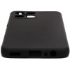 Силиконовый чехол для Honor X8 Soft Matte с микрофиброй Черный