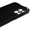 Силиконовый чехол для Honor X8 Soft Matte с микрофиброй Черный