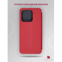 Чехол книжка для Honor X8a Book Cover Красный