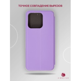 Чехол книжка для Honor X8a Book Cover Сиреневый