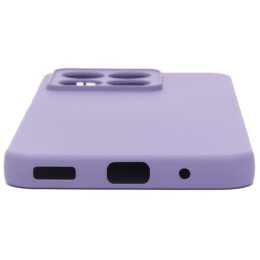 Силиконовый чехол для Honor X8a Soft Matte с микрофиброй Сиреневый