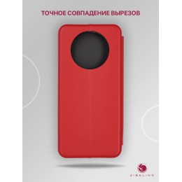Чехол книжка для Honor X9 Book Cover Красный